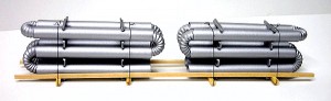 JWD Freight Car Load Short Elbow Pipe Assembly Load (silver)