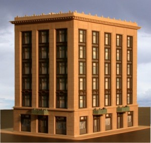 Custom Model Railroads N Bausatz Donaldson's Department Store 