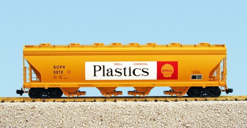 USA Trains 4 Bay Center Flow Hopper "Shell"