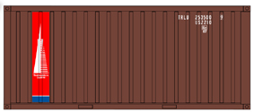 Intermountain A-Line 20' Container "Transamerica Leasing - TRLU" (2)