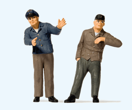 Preiser Lokführer und Heizer