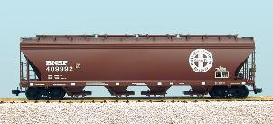 USA Trains 4 Bay Center Flow Hopper "BNSF"