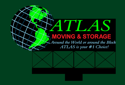 Micro Structures Animated Neon Billboards - Atlas moving & Storage Billboard