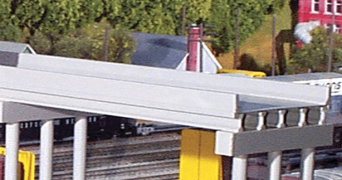 Rix Products N Bausatz "Modern Highway Overpass 50' Deck Only"