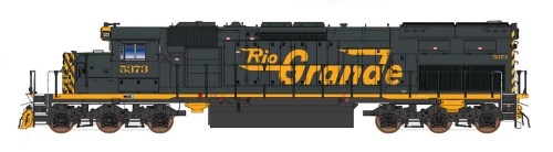 Intermountain N EMD SD40T-2 "Rio Grande"