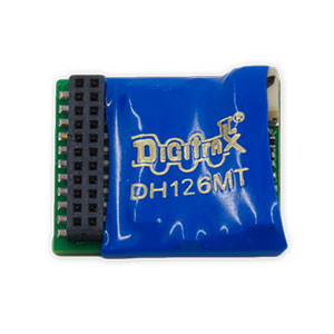 Digitrax DH126MT HO Scale Mobile Decoder 1.5 A