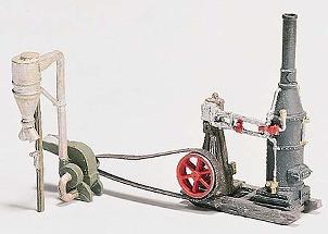 Woodland Scenics Steam Engine & Hammer Mill