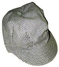 Engineer Cap, Adult/Blue
