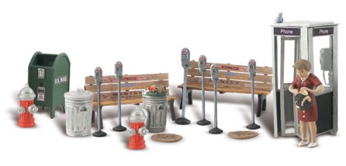 Woodland Scenics O Street Accesoires