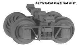 Kadee H0n3 3'-7" Drehgestelle