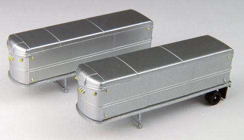 Classic Metal Works N 1940´s - 1960´s Era AeroVan Trailer "Single Tandem Trailer" (2)