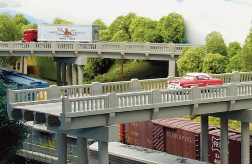 Rix Early 50' Hwy. Overpass w/1 Pier