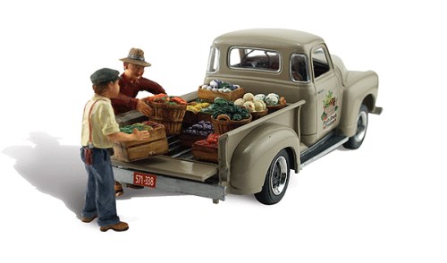 Woodland Scenics AutoScenes N - Paul's Fresh Market