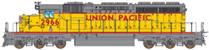 Intermountain N RTR SD40-2 "Union Pacific"
