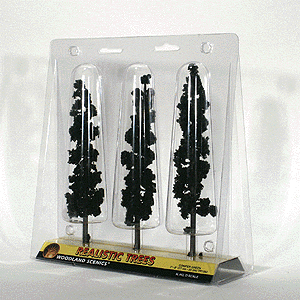 Woodland Scenics Ready Made "Realistic Trees"- Kiefern  -- Grün