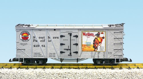 USA Trains Outside Braced Refrigator Cars - Western Brand Fruit - "Southern Pacific" #41981