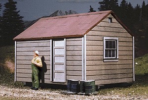 American Model Builders Bausatz  Long Bell Lumber Co. Skid Shacks