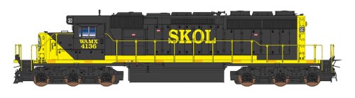 Intermountain EMD SD40-2 "Webb Asset Management"