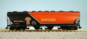 USA Trains 4 Bay Center Flow Hopper "Saskatchewan"