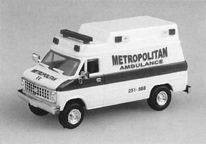 Trident Metropolitan Ambulance w/Chevy Van Cab