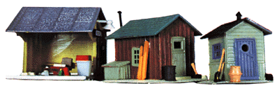 Life-Like Bausatz  Trackside Shanties