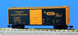 USA Trains 40ft PS-1 Steel Box Car "Chicago and North Western"