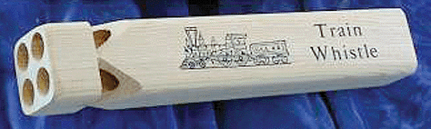 Train Whistle Wood "Regular"