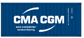 Intermountain A-Line 20' Container "CMA CGM - CMAU" (2)