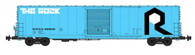 USA Trains 60ft Steel Single Door Box Car "Rock Island"