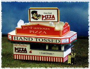 Model Tech Studios Concession Trailer "Pizza"