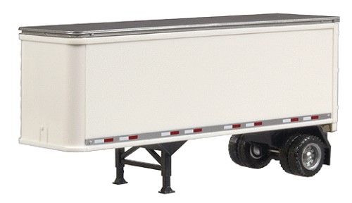 Herpa Semi Trailer (No Tractor) -- 27' Box Van - No Dolly