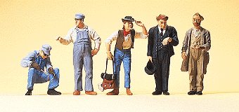 Preiser US Arbeiter, Hobos, Reisende
