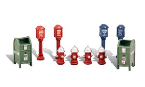Woodland Scenics Street Items
