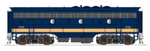 Intermountain RTR F7B "Louisville and Nashville"