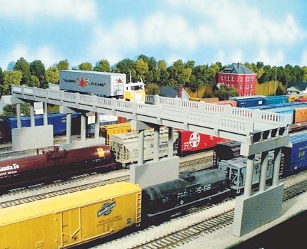 Rix Early 150' Hwy. Overpass w/4 Piers