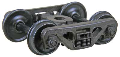 Kadee ACL Barber(R) S-2 70-Ton Roller-Bearing Self-Centering HGC Trucks -- Code 88 (.088") 33" Smooth-Back Wheels 