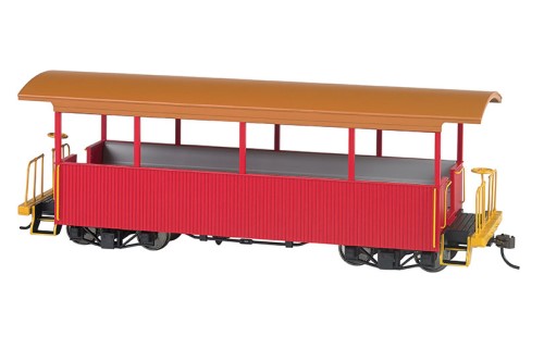 Bachmann Excursion Car "Red w/Tan Roof"