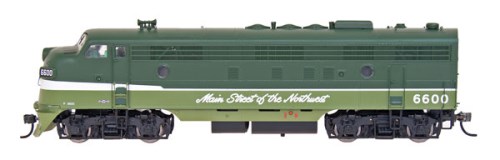 Intermountain N RTR FP7A "Northern Pacific"