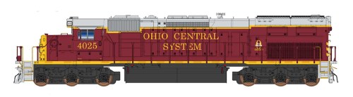 Intermountain N EMD SD40T-2  "Ohio Central System"