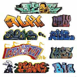 Blair Line Graffiti Decals Mega Set #2