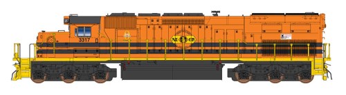 Intermountain N EMD SD40T-2 "Genessee & Wyoming"
