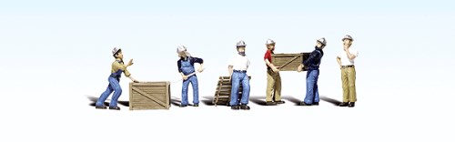 Woodland Scenics Dock Workers