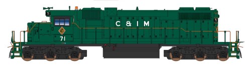 Intermountain EMD SD38-2 "Chicago and Illinois Midland"
