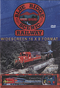 DVD Blue Ridge Scenic Railroad 16 x 9 Widescreen